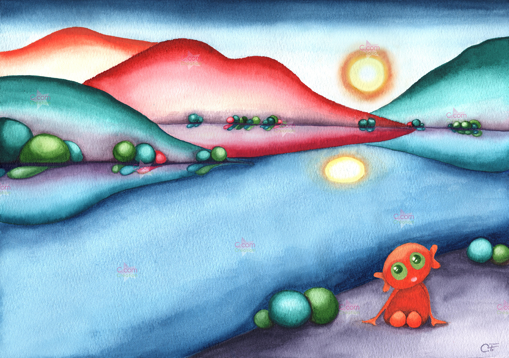 Dans l'univers de Georgia O'Keeffe par Cécilia Ferrand